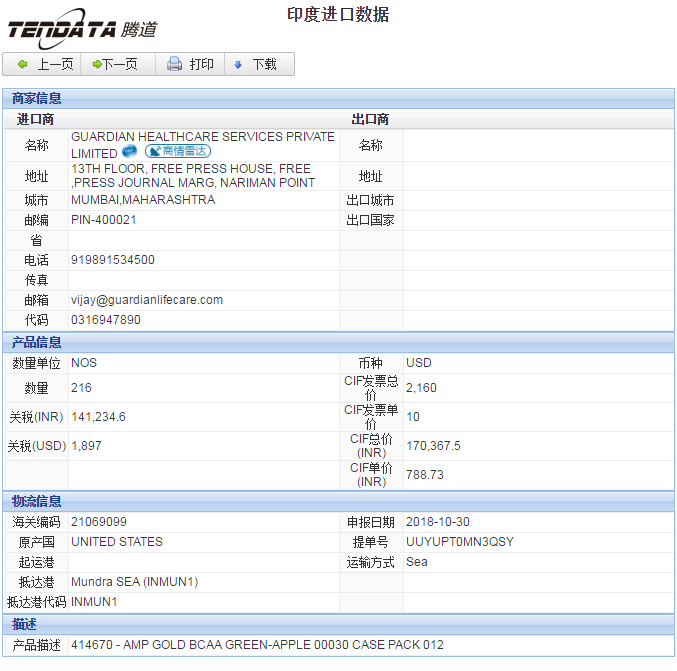海关数据,进出口数据,进口数据,圣淘沙dh,贸易,印度